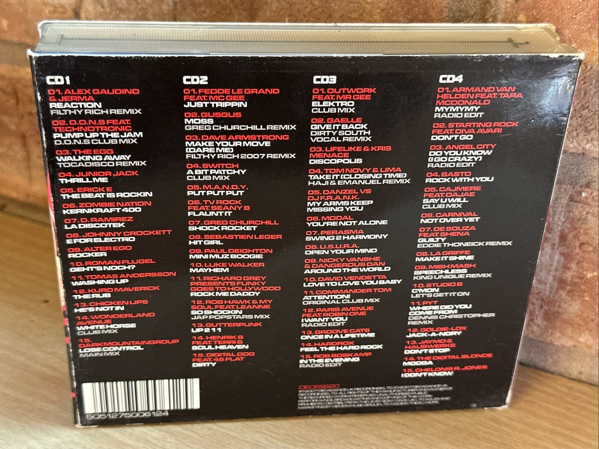 Alex Gaudino CD-Box Jerma D.O.N.S. Technotronic The No.1 Electro House Album2
