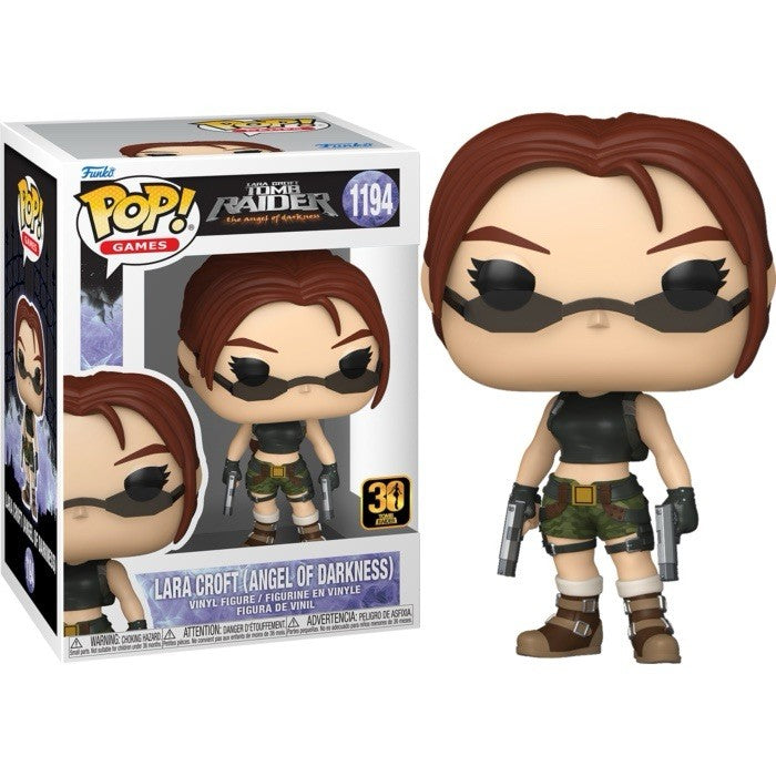 FUNKO Pop! Lara Croft Angel of Darkness Tomb Raider 30yr Exc Cult Movie0