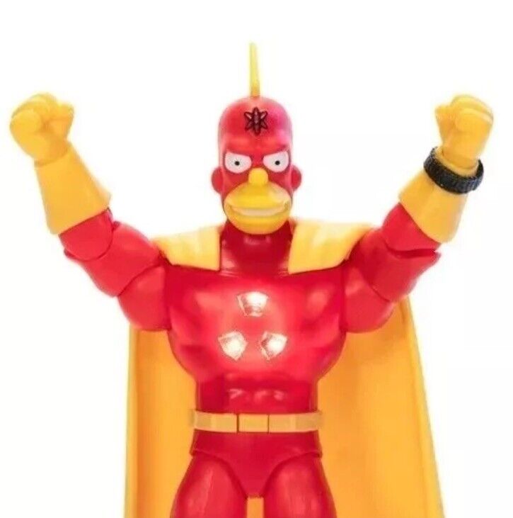 The Simpsons Radioactive Man Premium 5 inch Scale Action Figure - Jakks Pacific