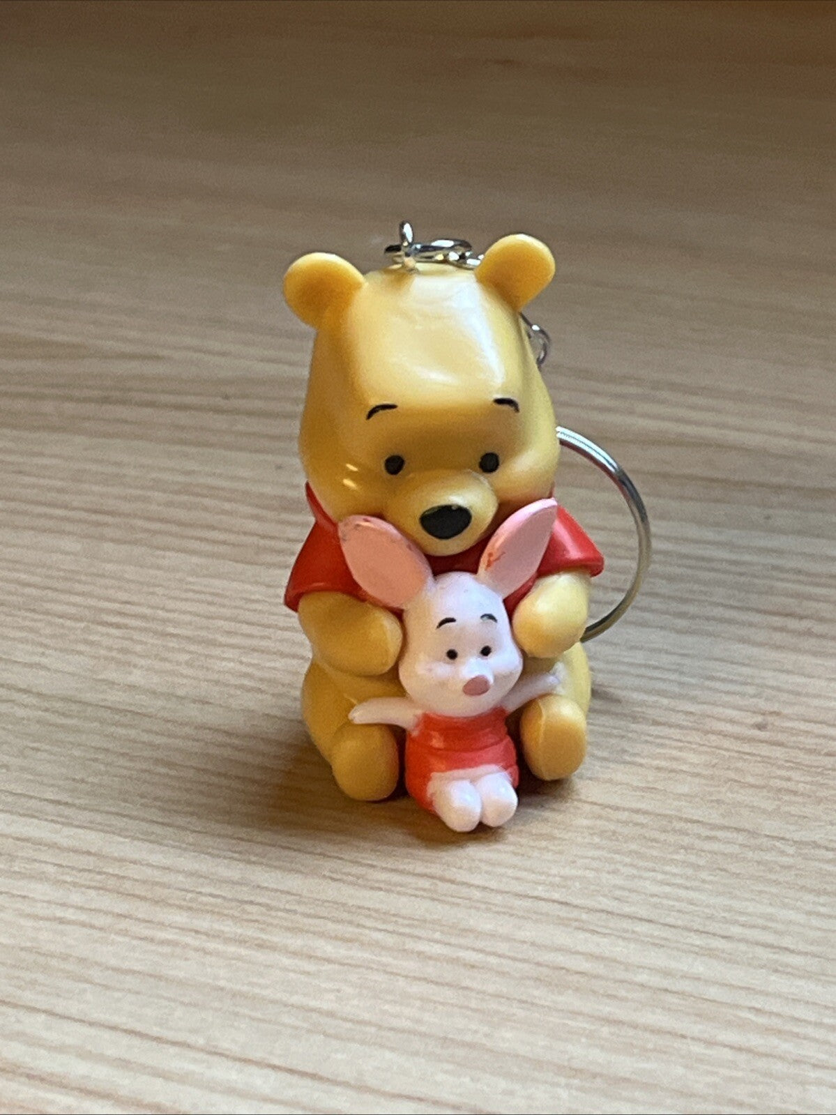 Disney Pooh Bear Piglet Winnie the Pooh 3D Keychain Keyring Free Gift Bag0