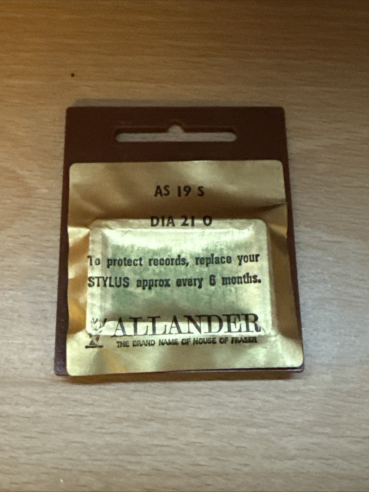 STYLUS for BSR TC8 Diamond (511) Allander Original Sealed Record Player2