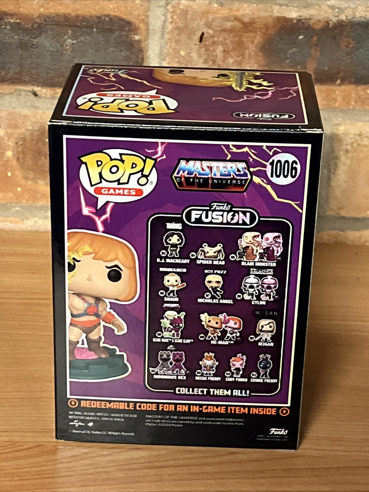 funko He-Man 1006 figure Masters of the Universe Fusion Game 2