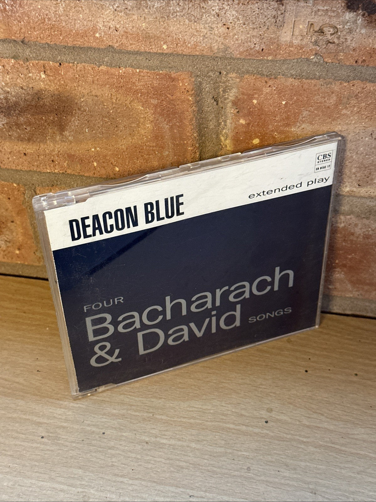 DEACON BLUE - 'FOUR BACHARACH & DAVID SONGS (1990 4 TRACK CD's)'.0