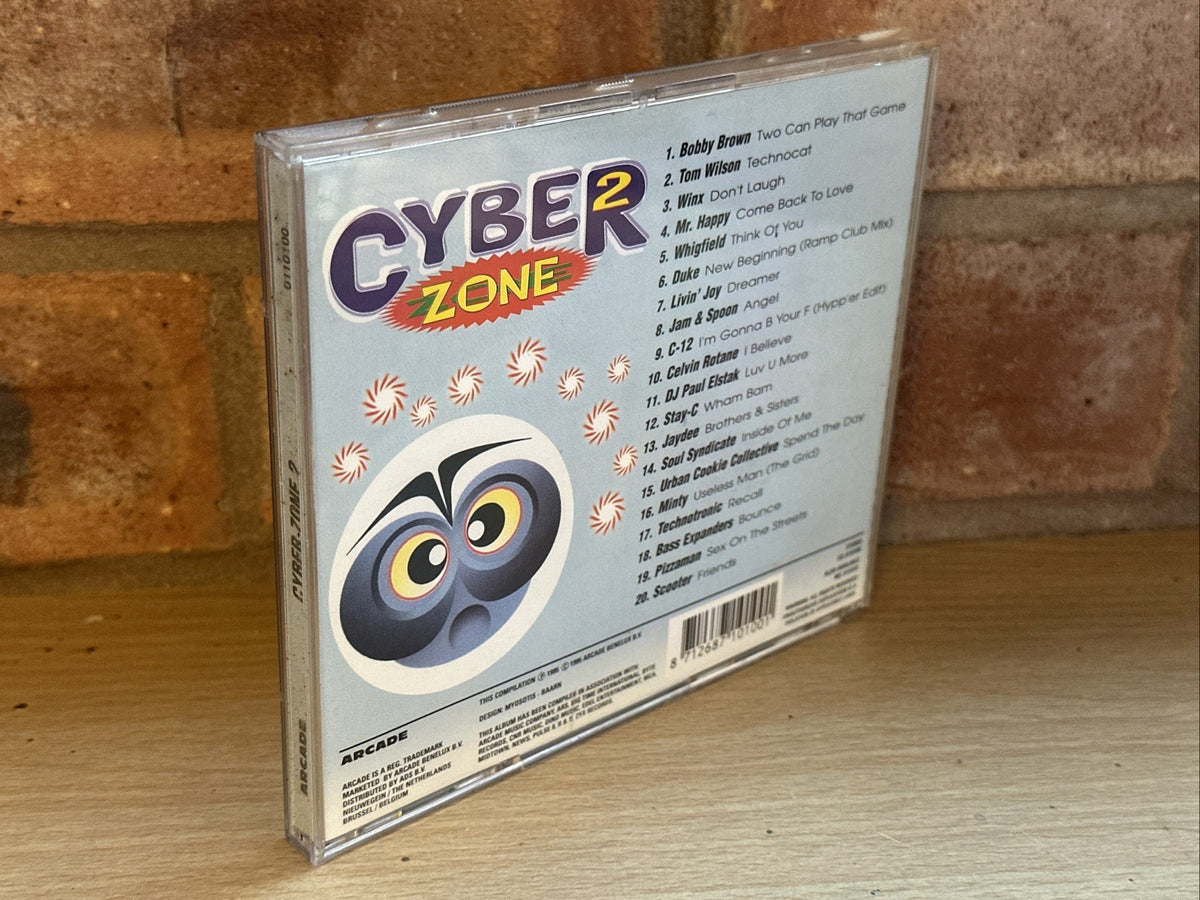 Various - Cyberzone 2 The Extended Remix Album 90’s Dance Cd Rave2