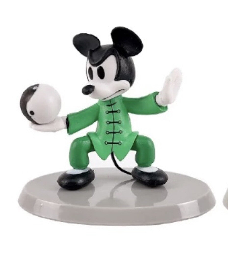 Disney Kung Fu Mickey Mouse Figure Series - Ying Yang Bruce Lee 6cm In Gift Box4