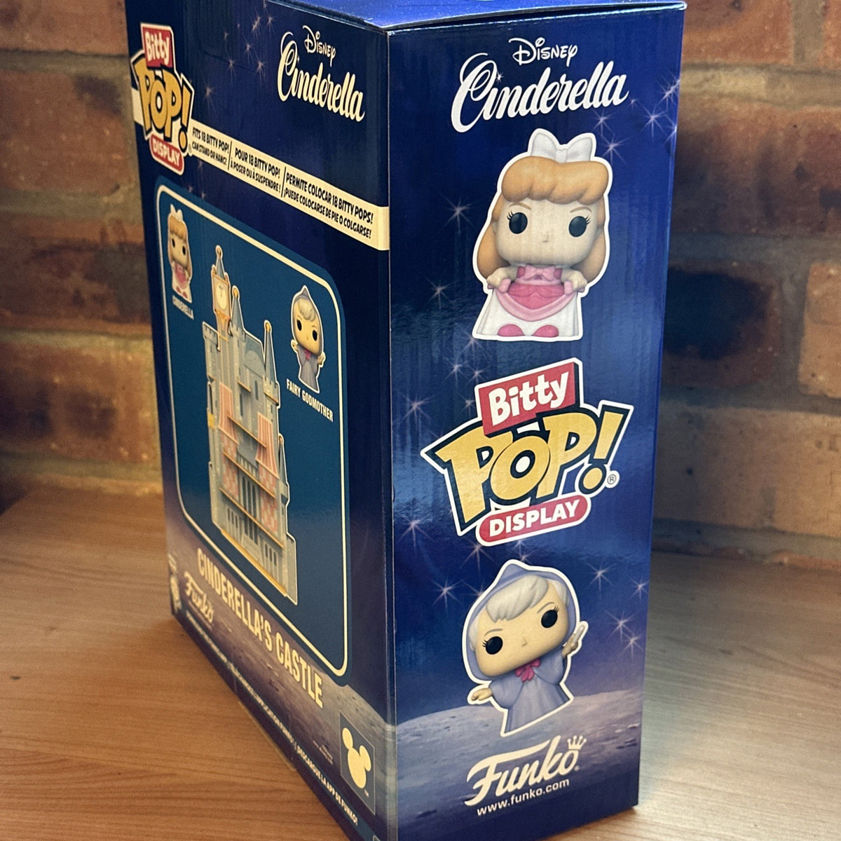 Cinderella's Castle Funko Bitty Pop! Display Case Brand New Gift Cinderella3