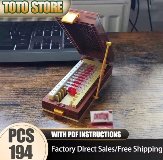 Dexter Morgan Sealed Blood Slide Box Moc Set Brand New 🩸bricks HBO