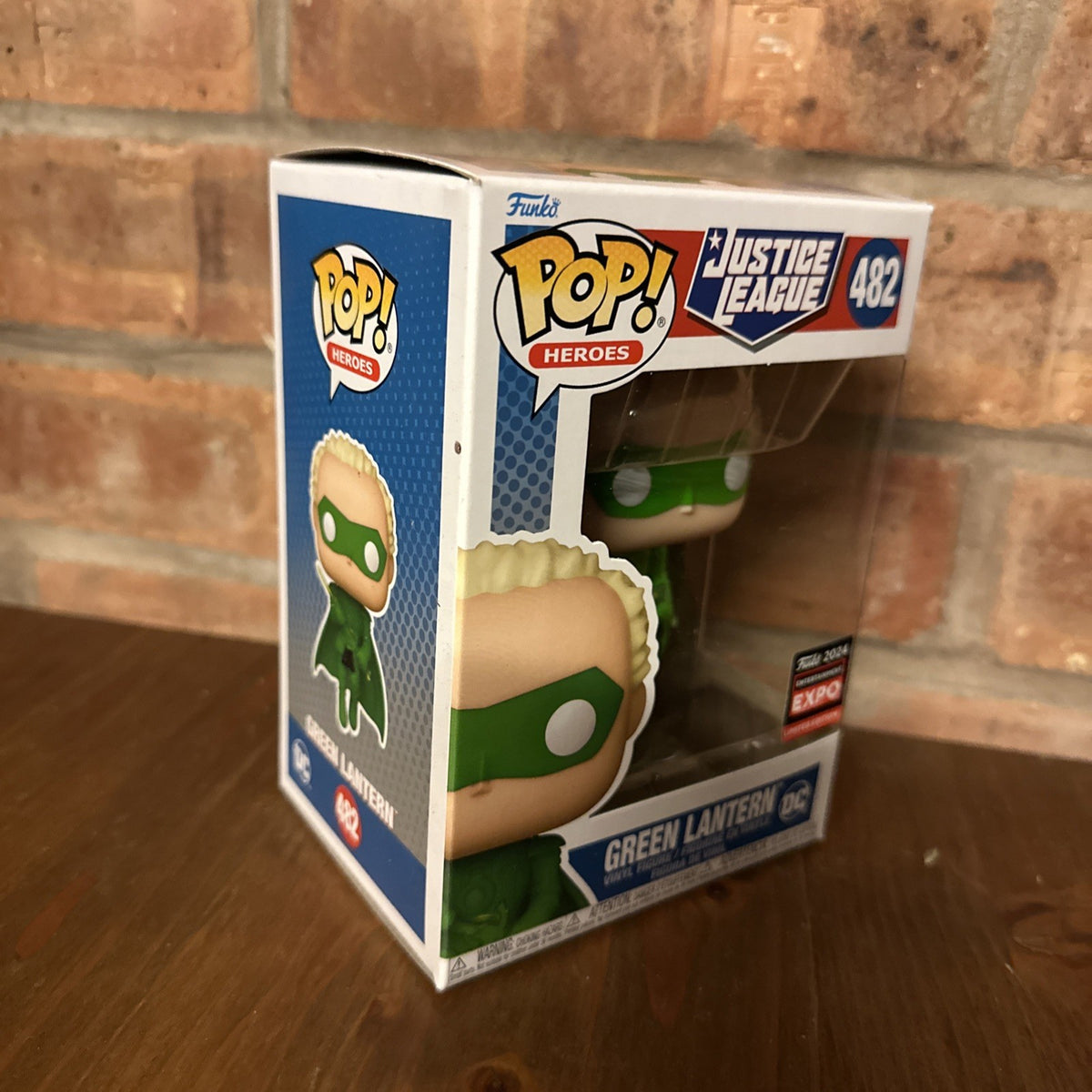 DC Justice League #482 Green Lantern (Kingdom Com) 2024 Chicago Expo Funko Pop1