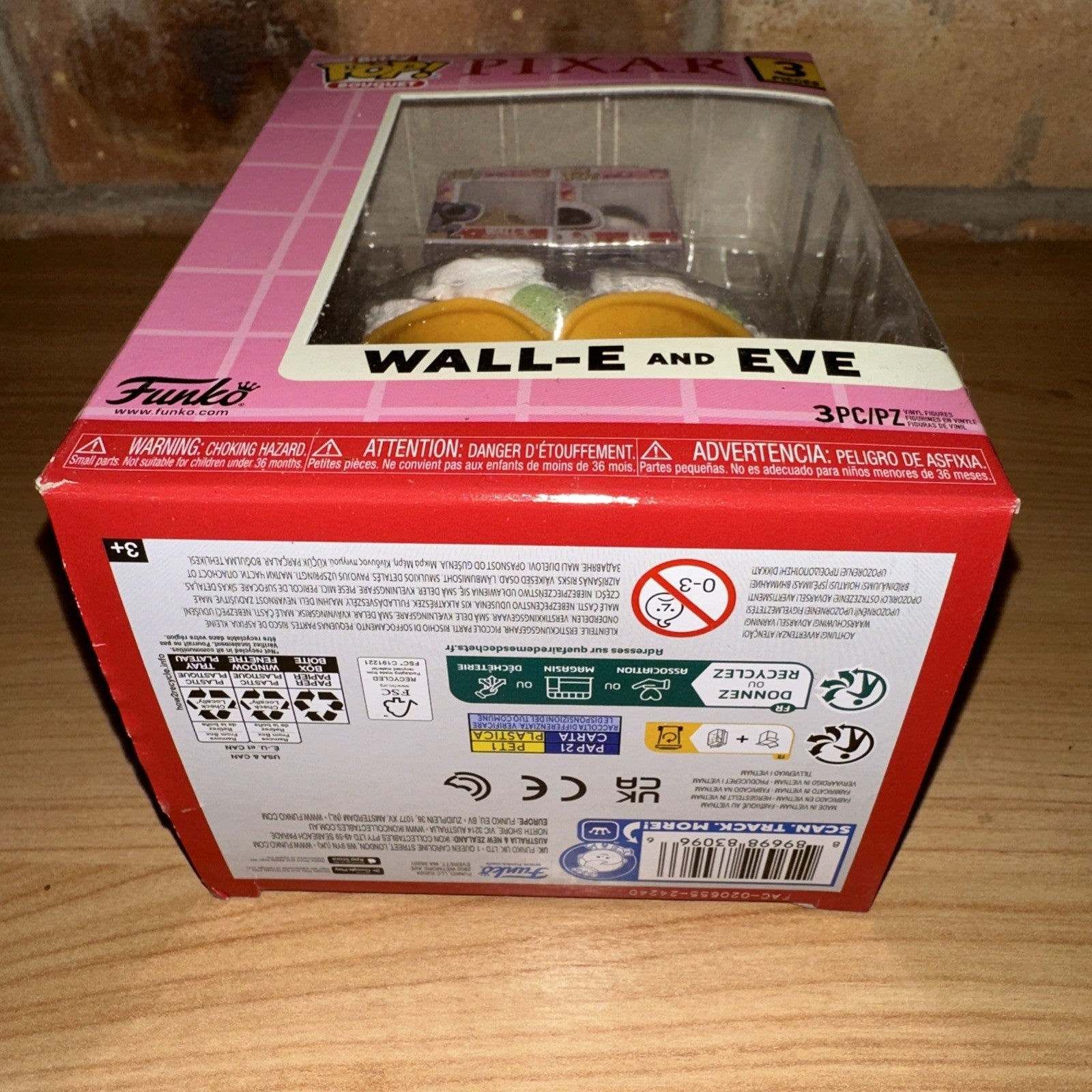 FUNKO POP WALL-E  VALENTINES BITTY BOUQUET 2PK Bittyverse Pixar Hard To Get