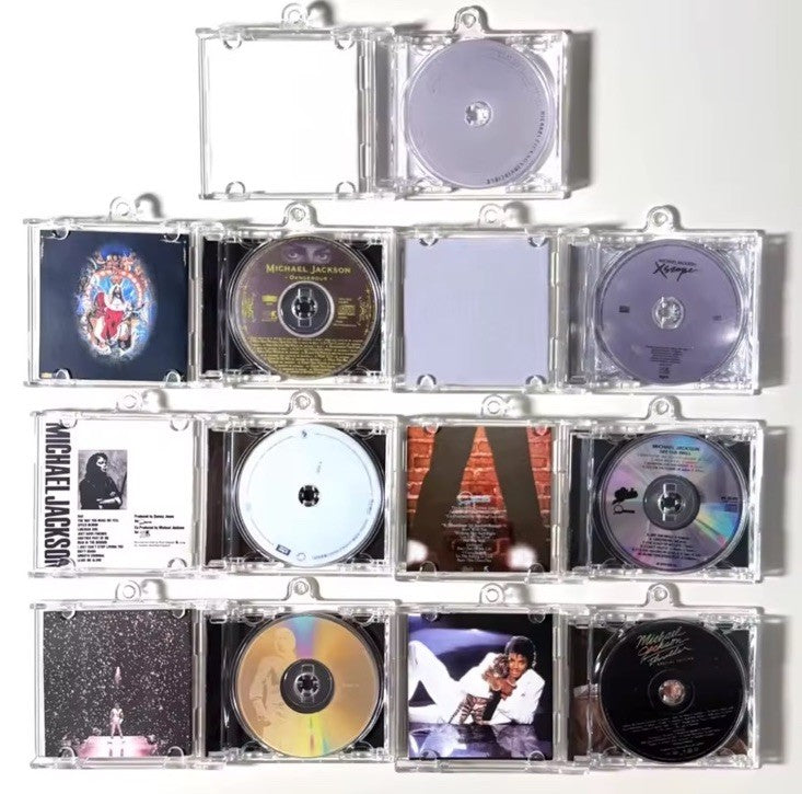  Michael Jackson BAD MJ MINI Music CD NFC Keychain XS Album Link To Phone2