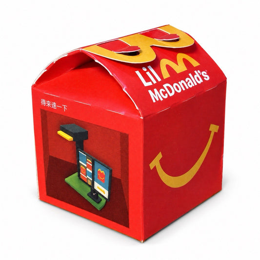 1x Drive Thro 2025 Fast Food Kids HAPPY MEAL TOYS Perfect For Labubu Dolls Etc0