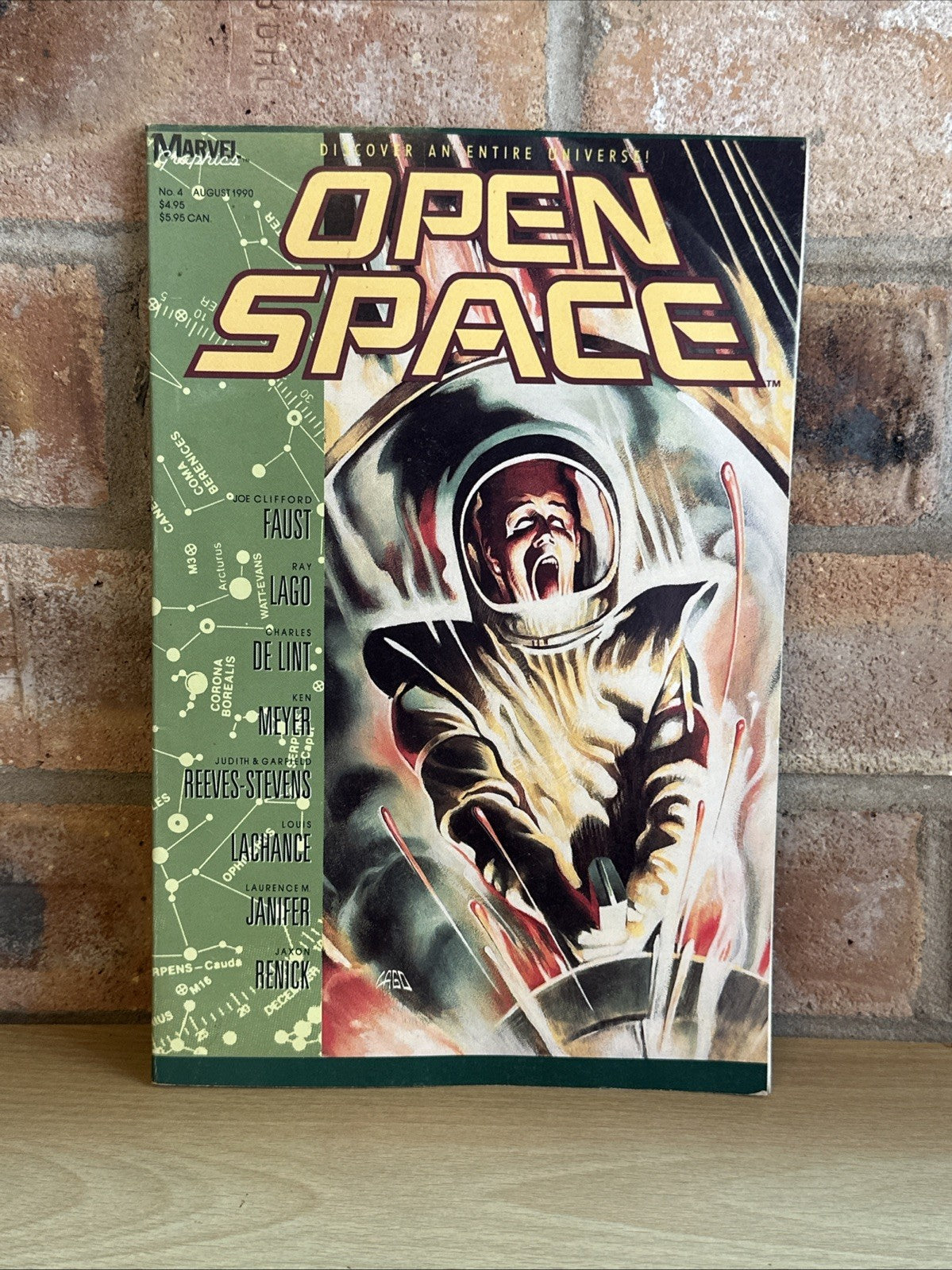 OPEN SPACE #4 - 1990 TPB GRAPHIC NOVEL MARVEL COMICS1