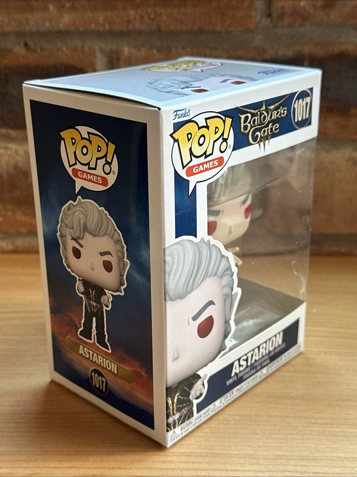 Funko Baldur's Gate 3 Astarion Vinyl Figure 1017 POP! Games Gaming Baldur