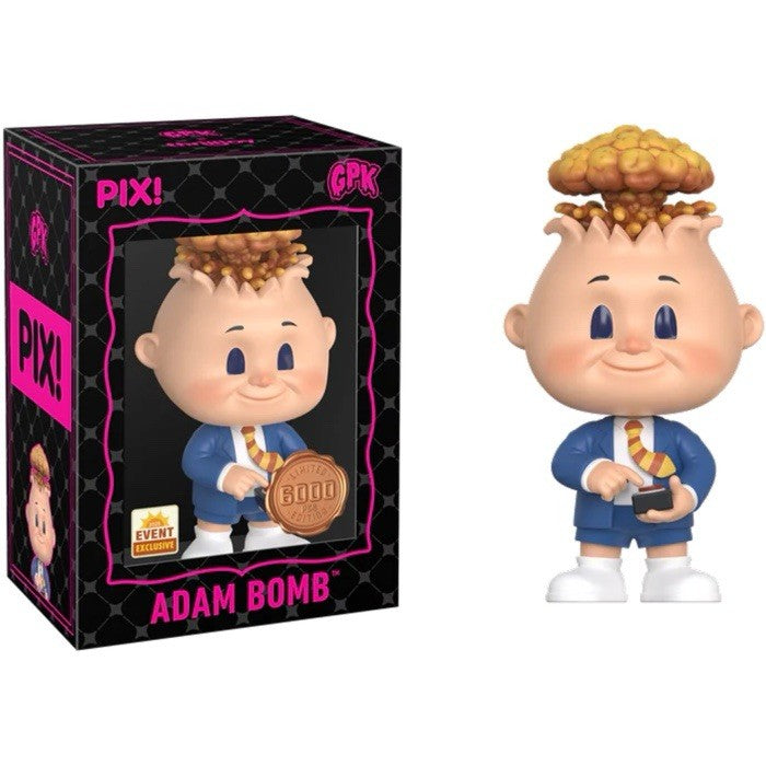 Thrilljoy PIX Garbage Pail Kids Adam Bomb Sealed 1st Ed Vinyl Figure SDCC 2025