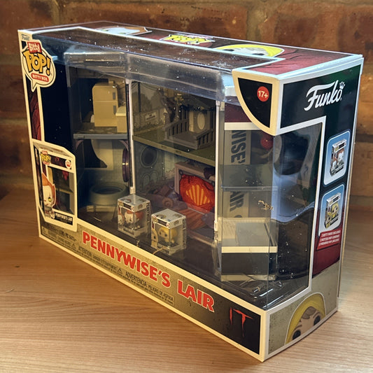 Funko IT 2017 Pennywise Lair Bitty Pop! Box Vinyl & 2 Bitty In Stock Now