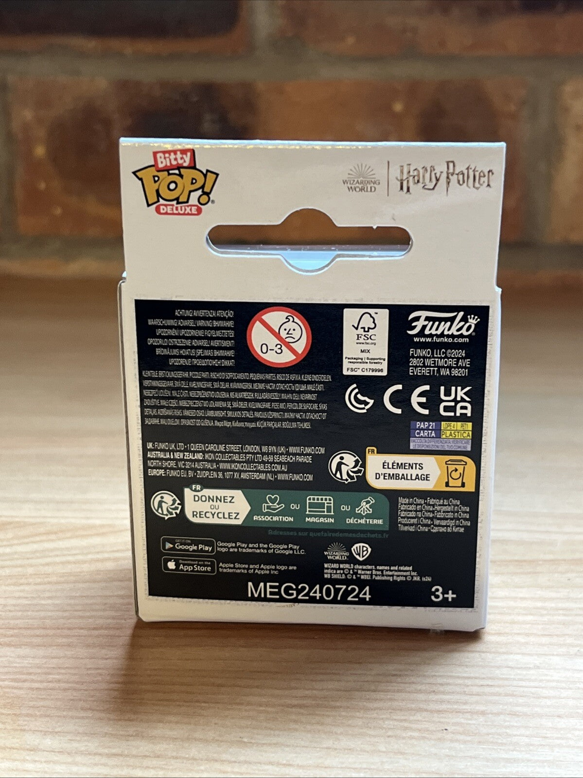 Funko Bitty Pop! Deluxe Harry Potter - Barn Owl Vinyl Figure 1st ed  Gift4