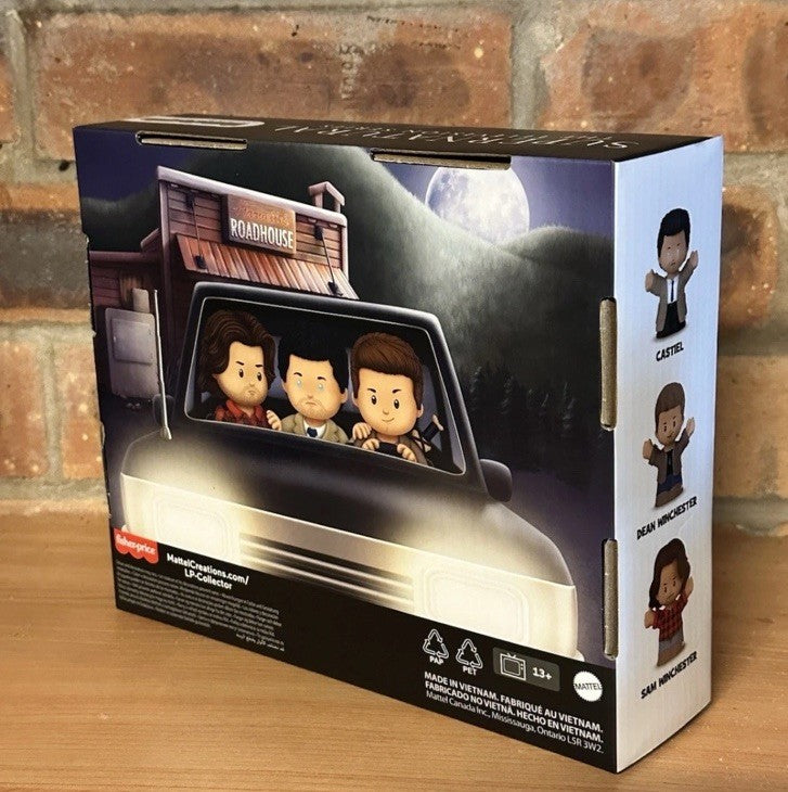 Fisher Price Little People Collector Supernatural Set Of 3 Figures In Stock Now