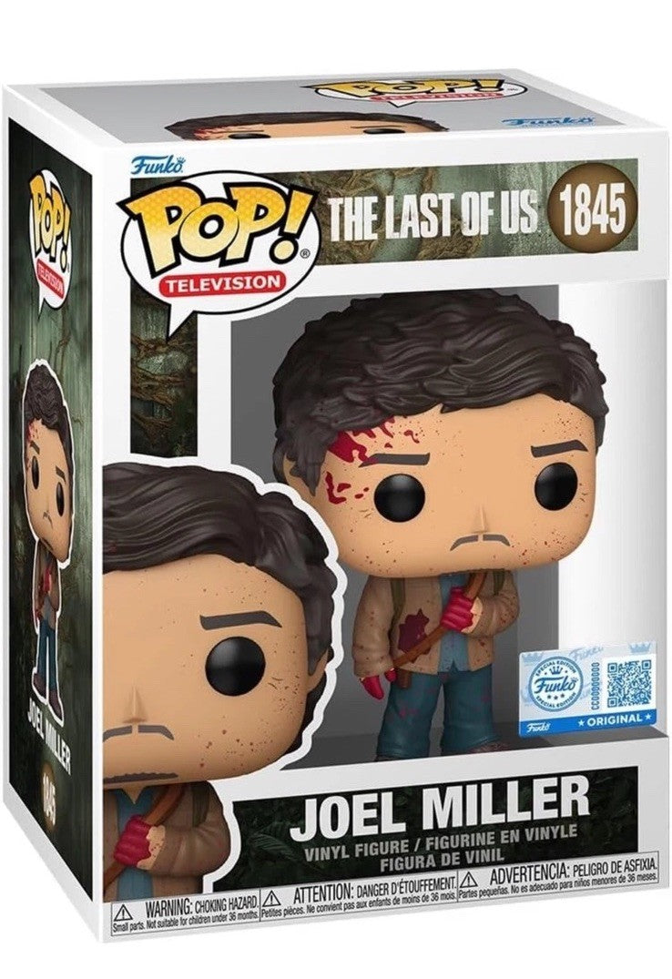 Funko Pop The Last Of Us - Joel Miller - #1845 - Bloody Exclusive0