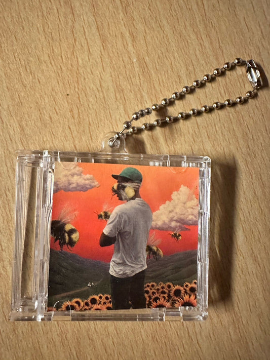 Tyler, The Creator -  Sc*m Fu*k Flower Boy Cd Keyring No Cd Keychain Gift0