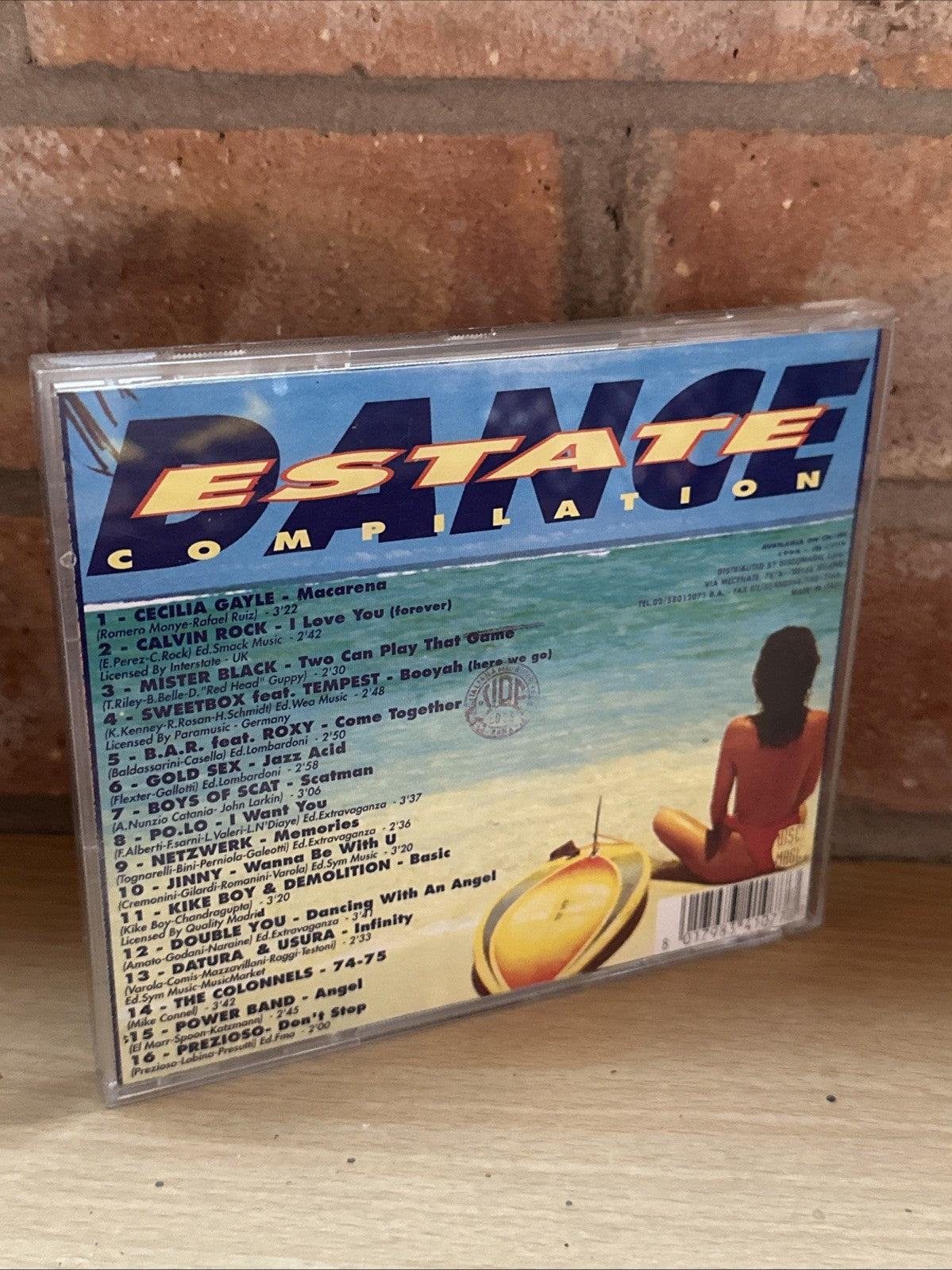 Dance Estate - Various Artists 90’s Dance 16 Track Cd Electronic1
