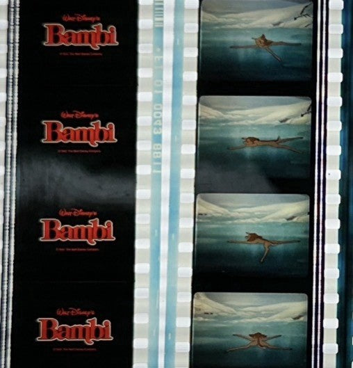BAMBI Animation Film Cell Lot of 20 - Title Ice Thumper collectible movie poster1