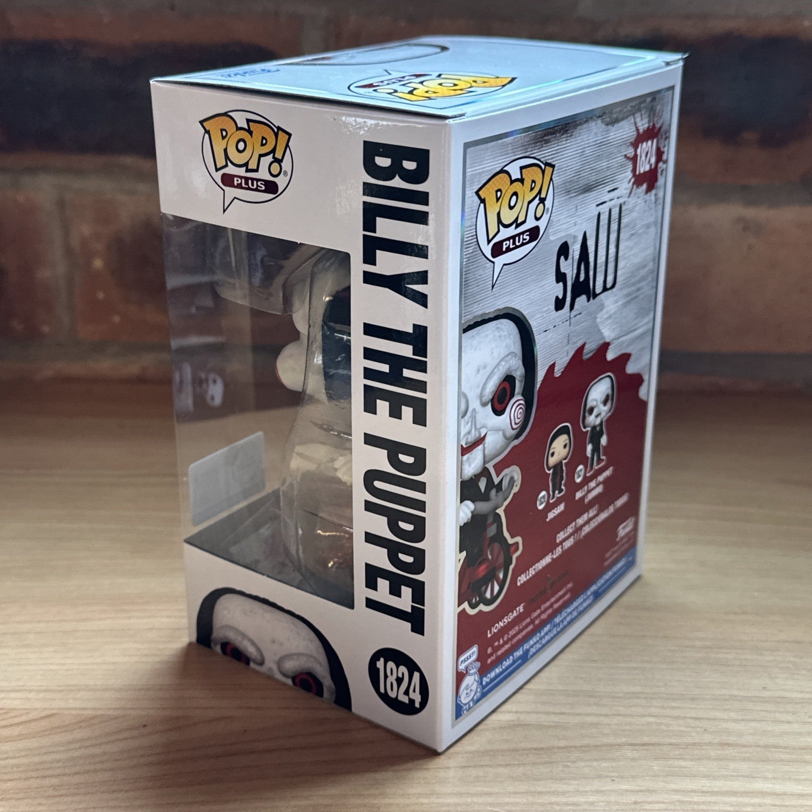 Funko Pop Plus Saw Billy On Tricycle Bike 10th Anni Exc Lt Ed In Stock NOW