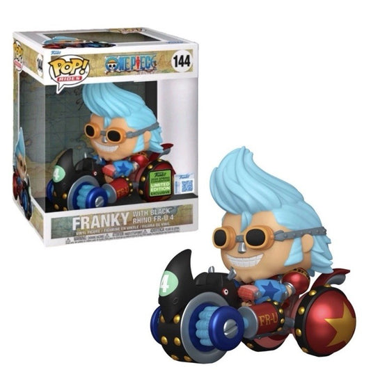 Funko Pop Franky with Black Rhino FR-U 4 ECCC 2026 One Piece Ltd Ed Share # 1440