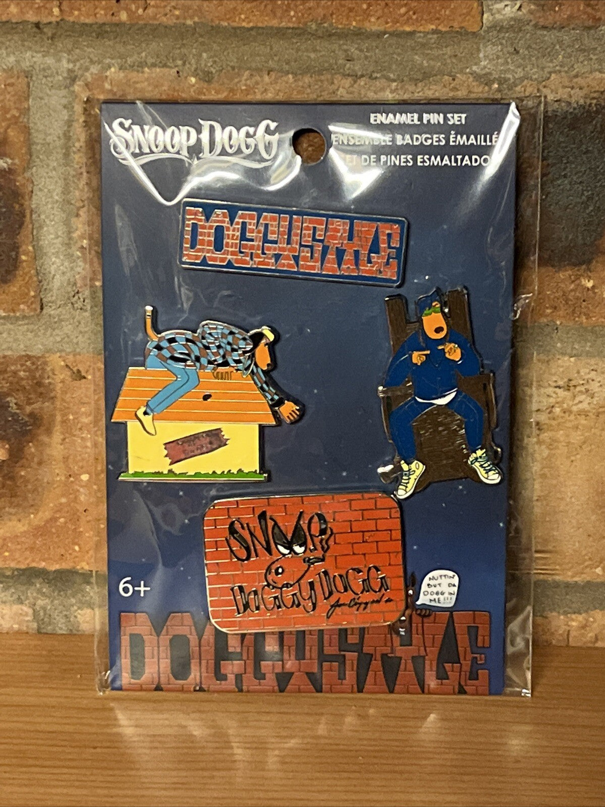 FUNKO PIN SNOOP DOGG Death Row DOG HOUSE ENAMEL 4-PACK Loungefly Exc Rare Import1