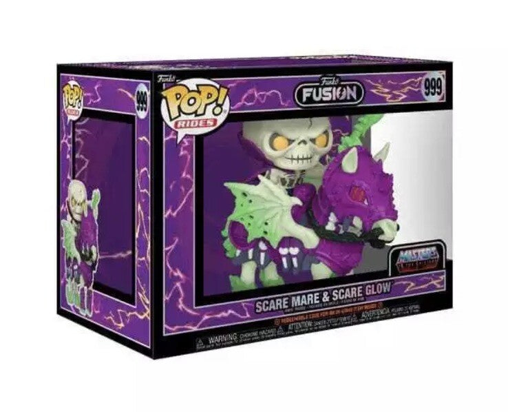 Funko Fusion Scare Mare & Glow Masters of the Universe He-man Skeletor Figure0