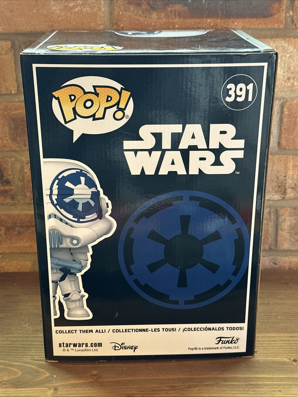 2020 Funko Jumbo POP! Star Wars Bobblehead Stormtrooper 391, 10 Inch New In Box2
