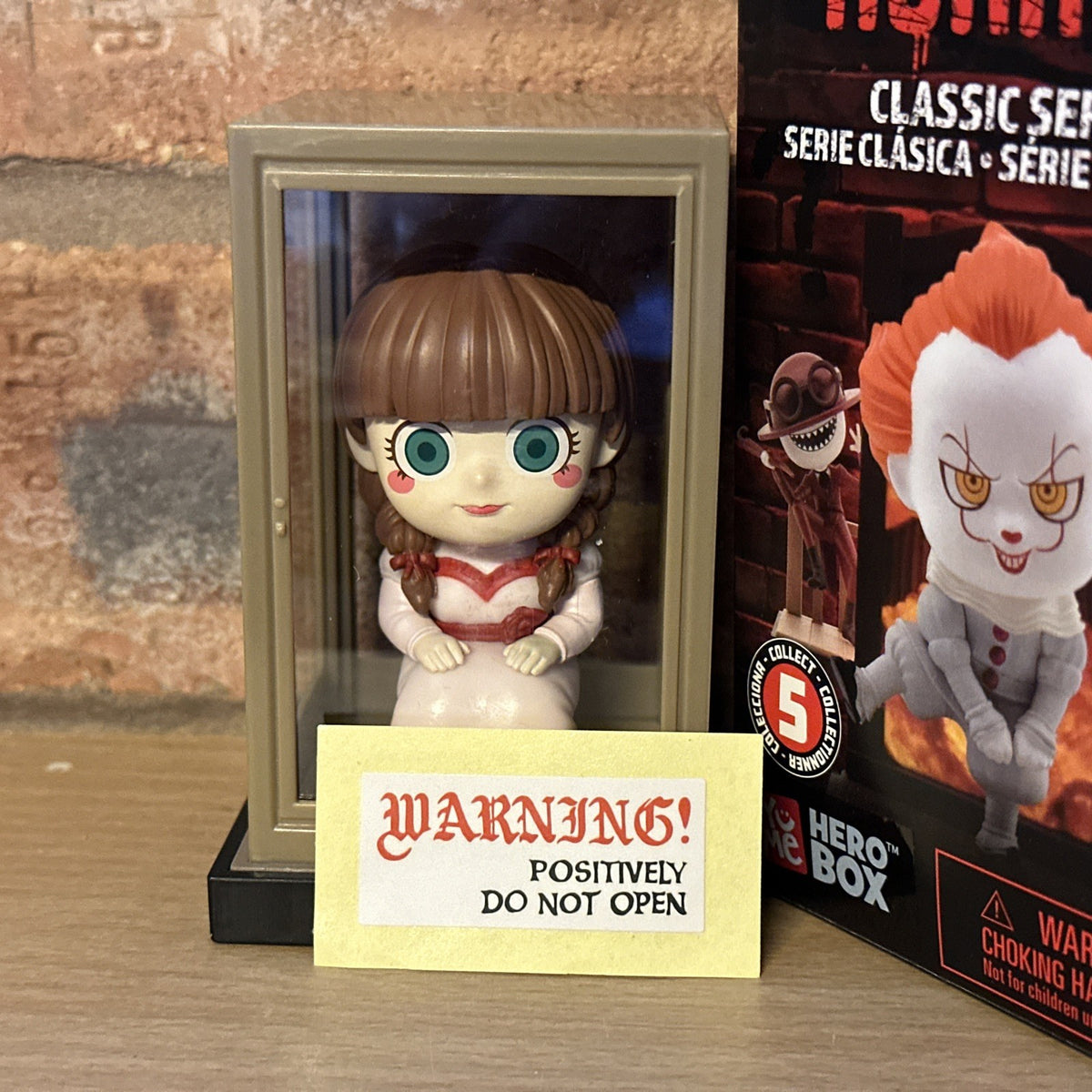 YuMe Hero Box Annabelle Horror Classic Series 5 Blind Box Hidden Vinyl Figure1