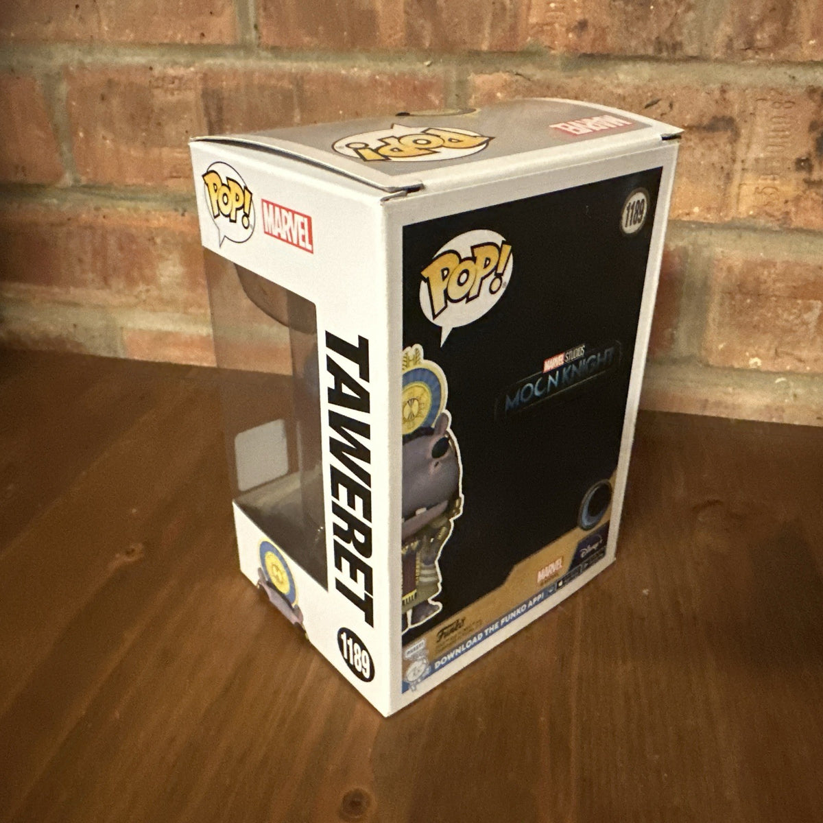 Funko Pop! Taweret #1189 Wonder Con 2023, Moon Knight, Disney Marvel Comics2