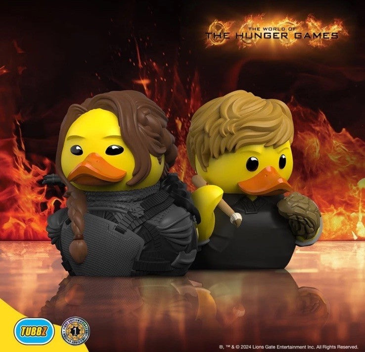 TUBBZ 1ST Edition Hunger Games: Peeta Mellark &  Katniss Everdeen Duck0