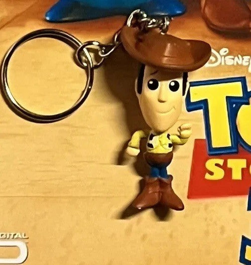Toy Story Characters WOODY Lotso Alien Cartoon Doll Key Keyring gift bag0