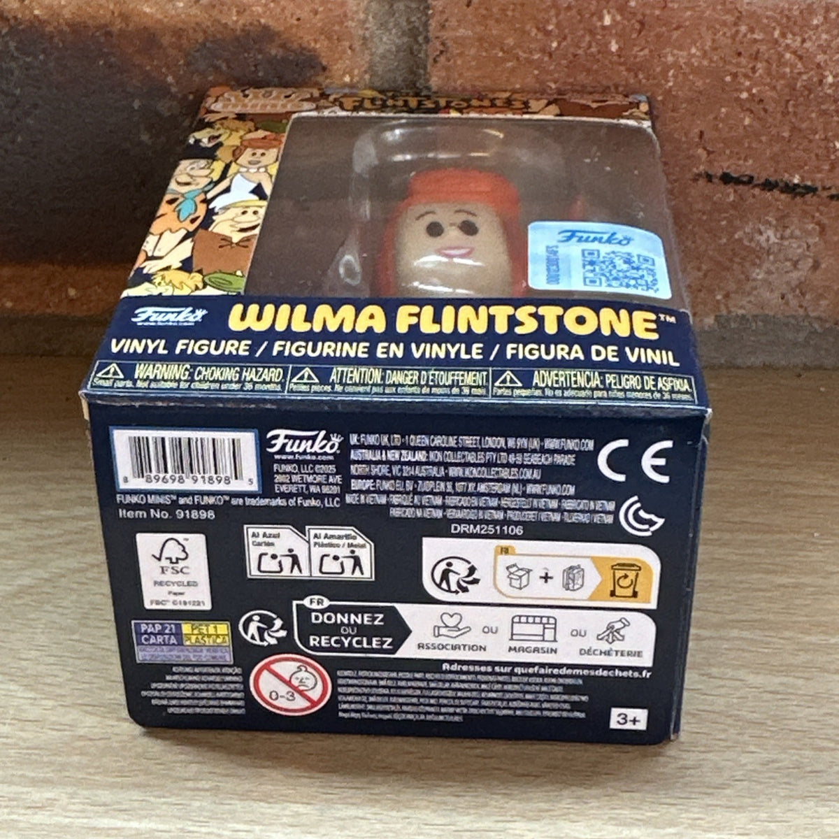 WILMA Funko Mystery Mini Vinyl Figures The Flintstones Warner Bros Fred Barney7