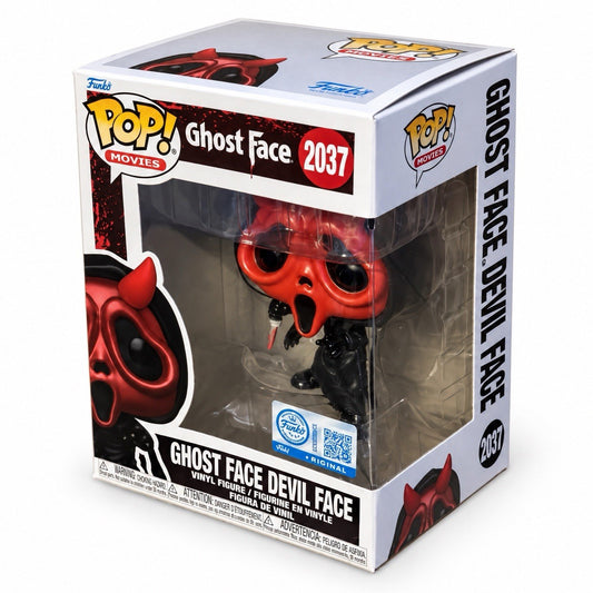 Ghost Face Funko Pop  Devil Face #2037 Pop Movies Vinyl Figure New0