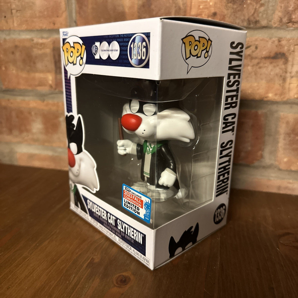Funko Pop Animation Sylvester Cat Slytherin 2023 Summer Convention Ltd Ed New1