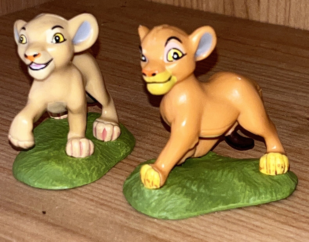 Disney 2Pcs The Lion King Toys SIMBA & NALA Models Action Figures Vintage2