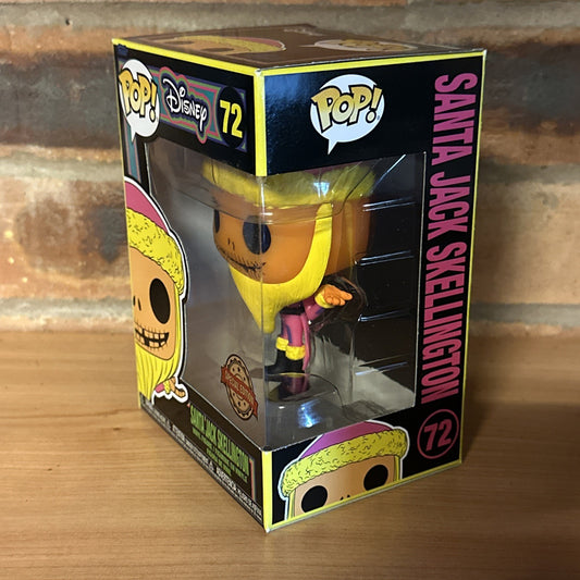Funko POP! Disney NBC - Santa Jack Skellington (Blacklight) FUNKO SHOP EXCLUSIVE