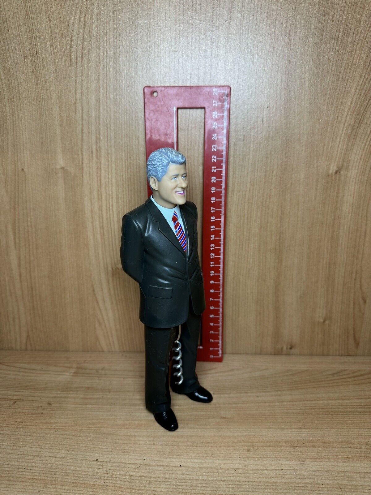 2008 Corkscrew Bill Clinton Wine Bottle Opener Gag Gift Novelty USA President