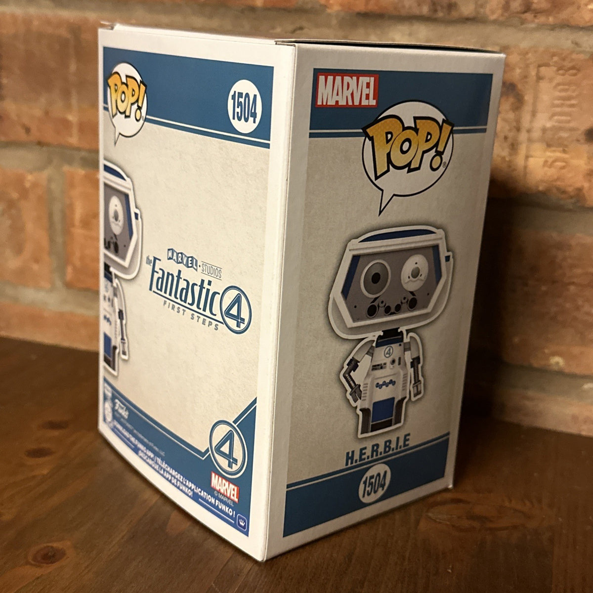 Funko Pop! H.E.R.B.I.E. Herbie Fantastic Four #1504 SDCC 2025  In Stock Now Exc2