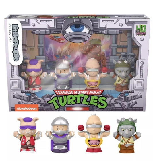 Fisher-Price Teenage Mutant Ninja Turtles 2024 Figures Little People New In Stk