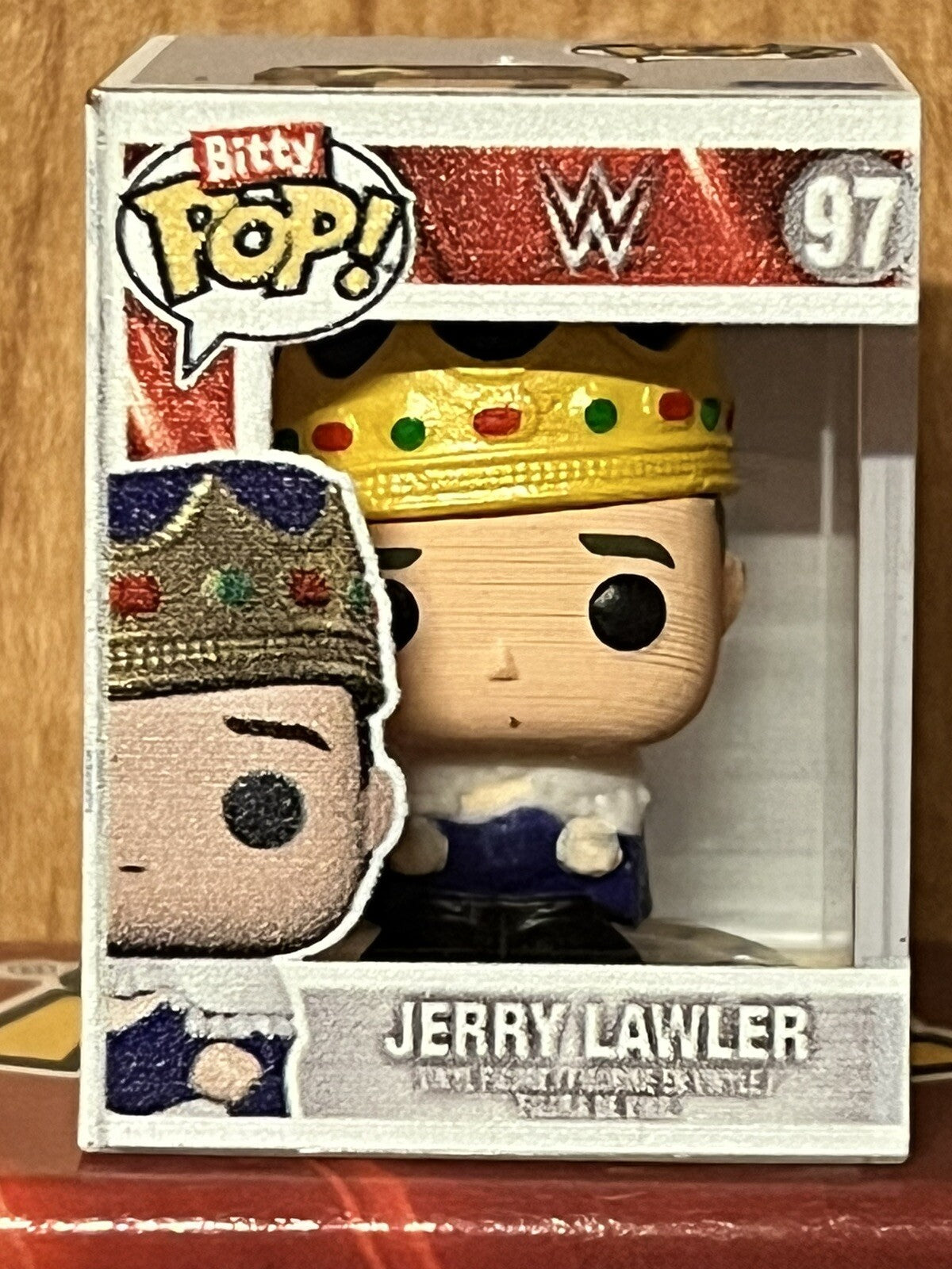 Funko Bitty Pop WWE Wrestling Jerry Lawyer  Figure Collect All 16 Wrestling0