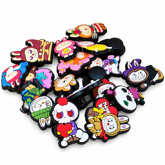 Labubu Croc/Shoe Charms - 18 Unique Pieces UK Seller Summer Fun Gift0