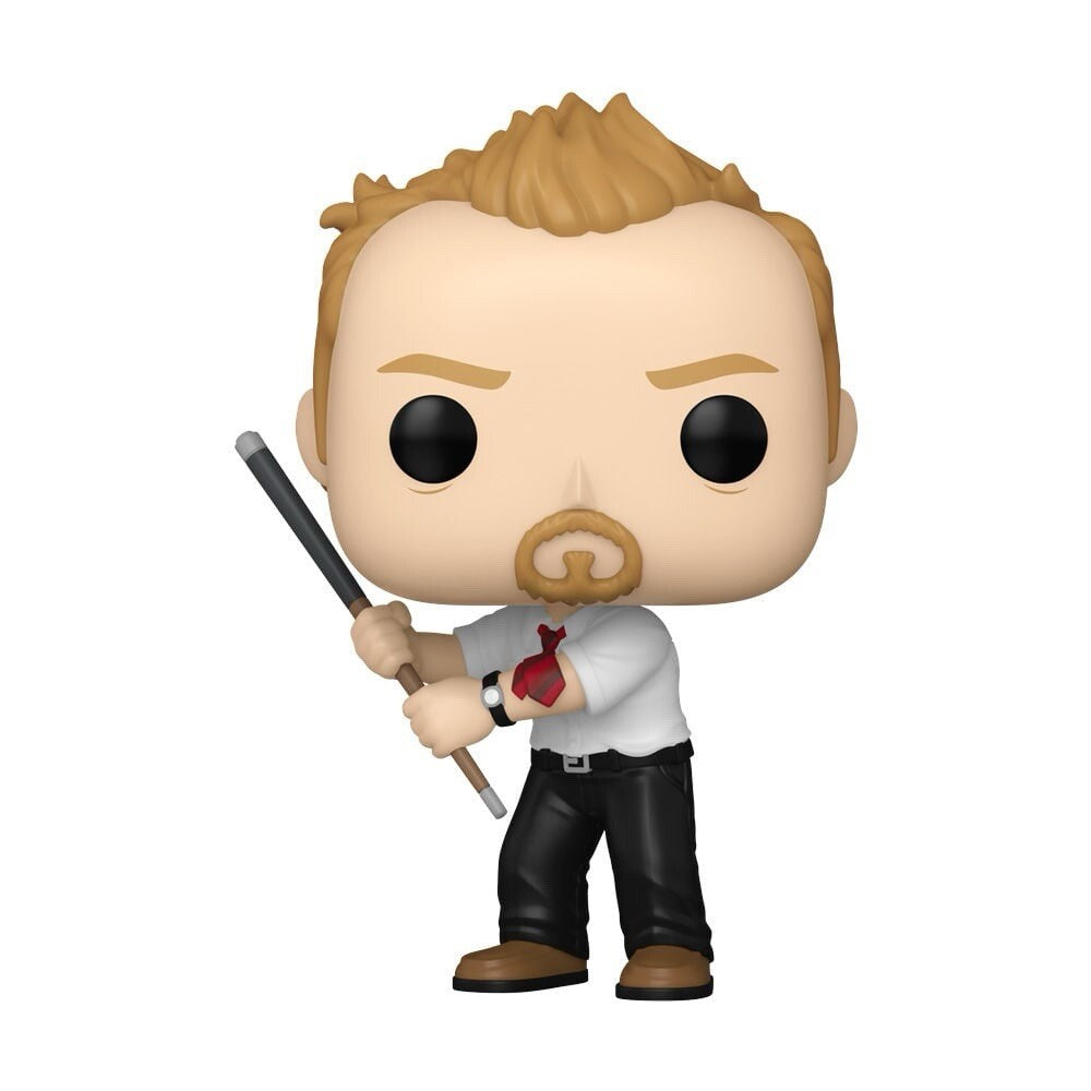 Funko Shaun of the Dead -Shaun with Pool Cue Pop! Vinyl Figure #1660 In Hand