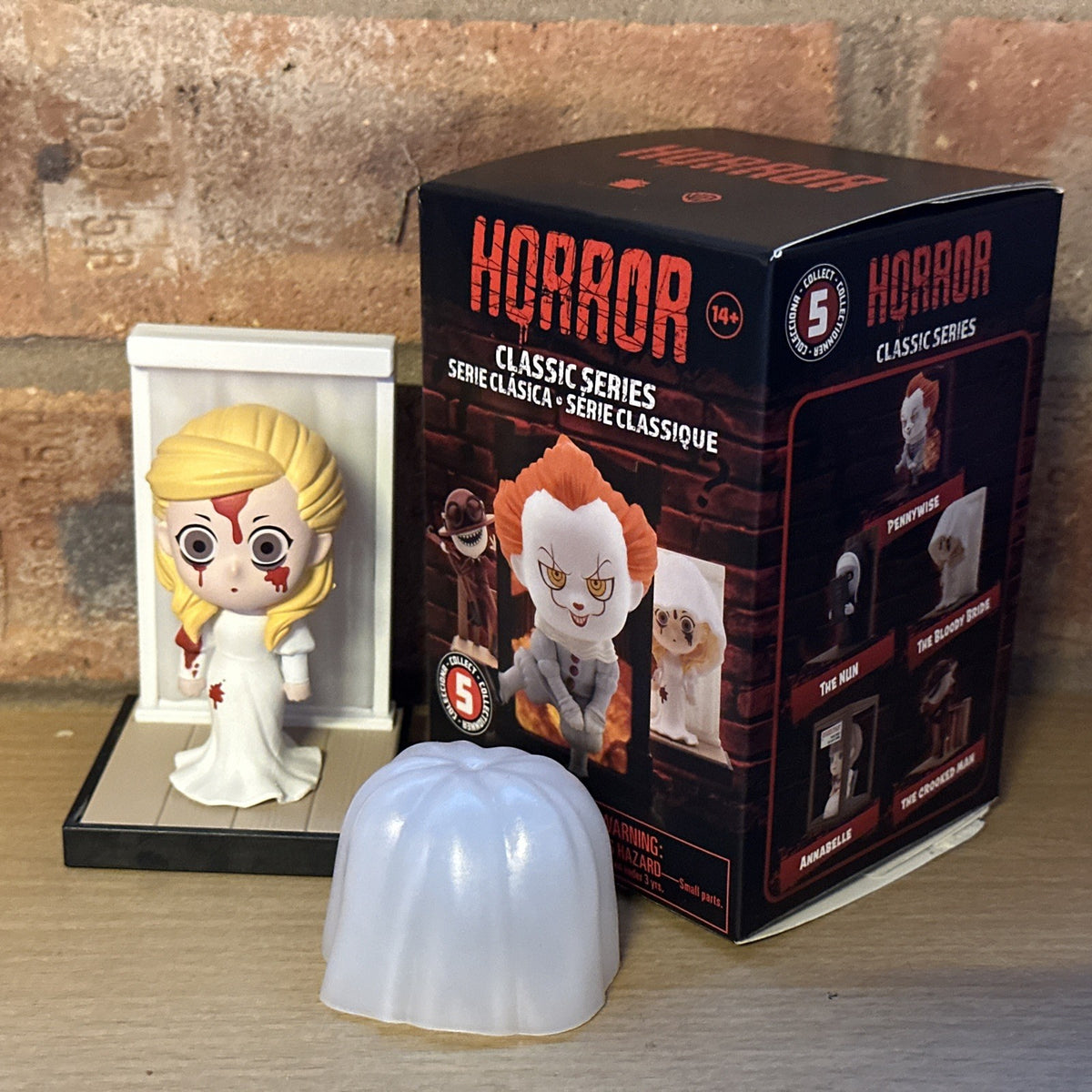 YuMe Hero Box Bloody Bride Horror Classic Series 5 Blind Box Hidden Vinyl Figure1