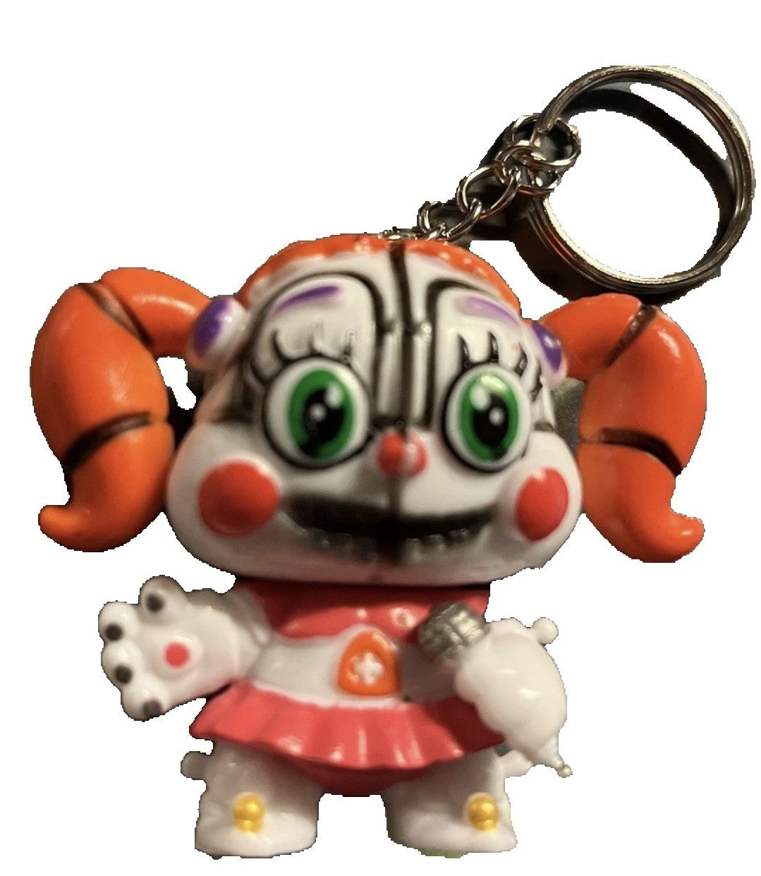 FNAF Five Nights At Freddy's Keychain Funtime BABY  Xmas Gifts Mini Gaming0