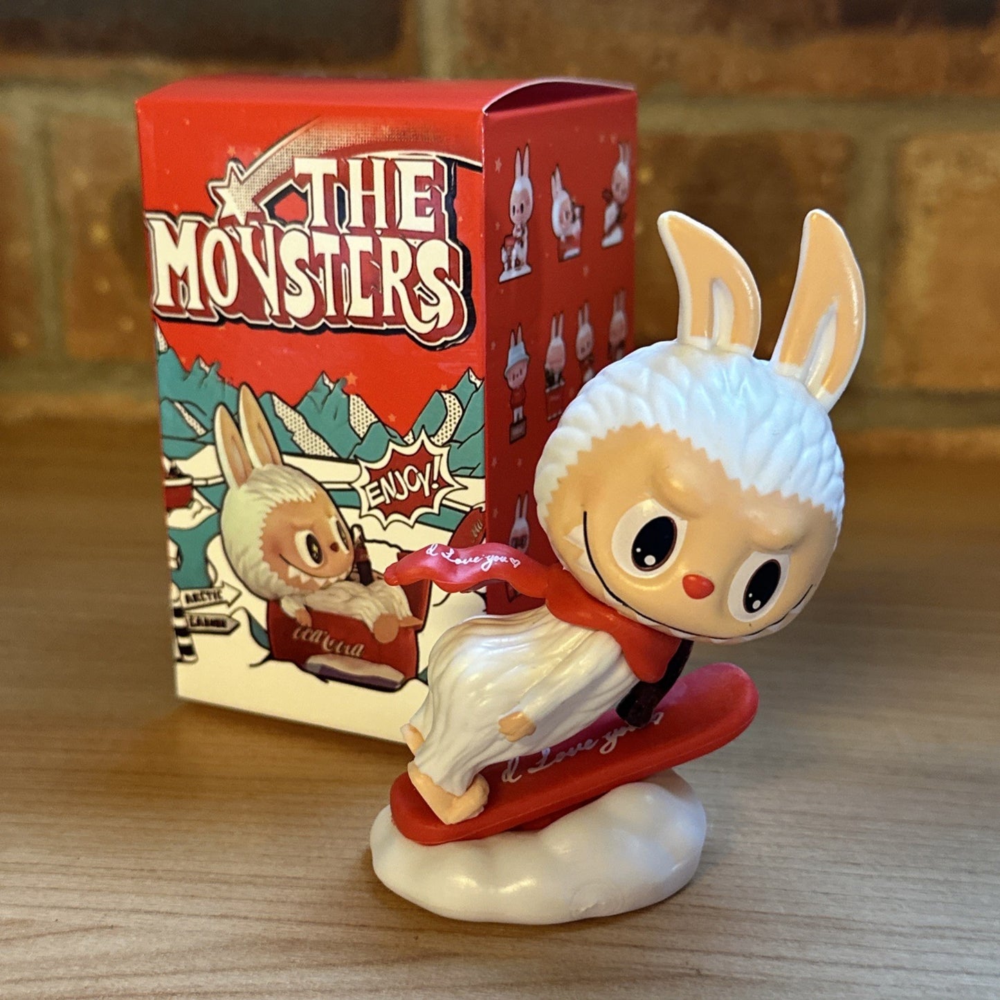 The Monsters Labubu SNOWY MOUNTAIN Coca-cola Series Unofficial Gift