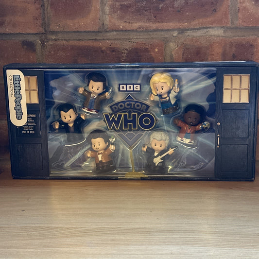 Little People Collector ~ Doctor Who Special Edition  TV 6 Docs Tardis Box
