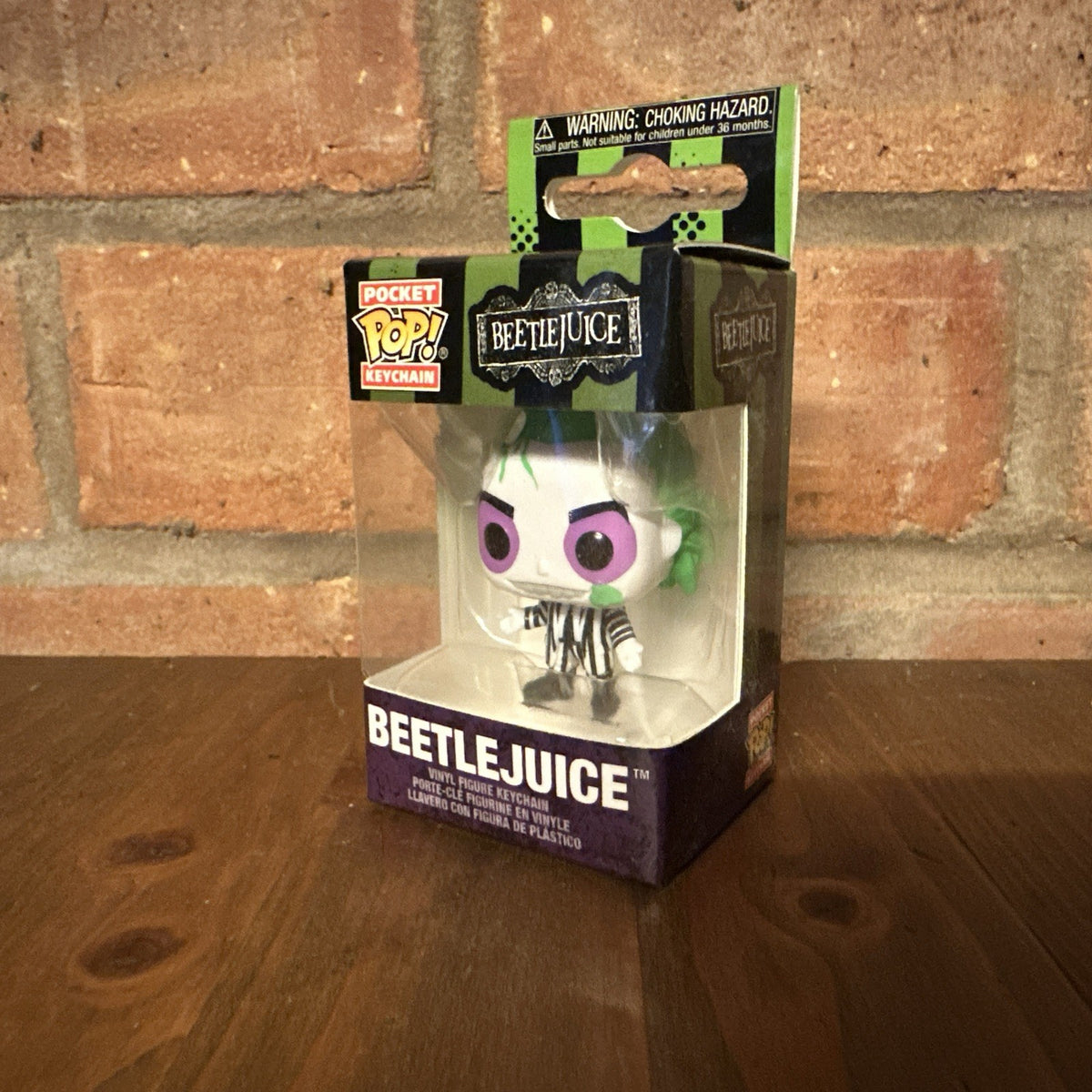 Funko Pocket Pop!  Beetlejuice-Beetlejuice Keychain Pocket Pop New In Box0